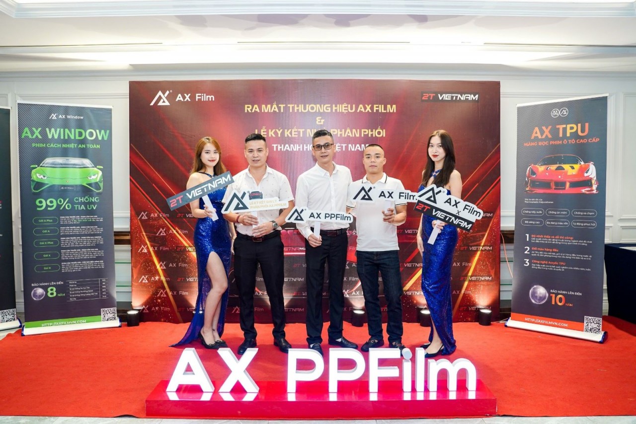 2T Việt Nam tiên phong trở thành nhà phân phối sản phẩm phim bảo vệ sơn xe PPF của AX Film tại miền trung 2T Việt Nam tiên phong trở thành nhà phân phối sản phẩm phim bảo vệ sơn xe PPF của AX Film tại miền trung