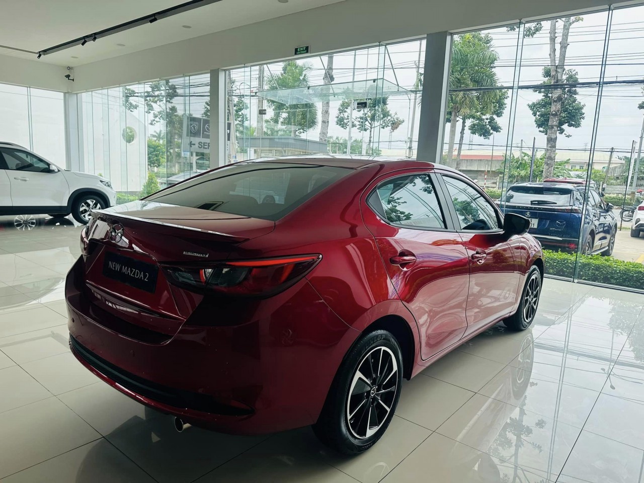 Cận cảnh Mazda 2 bản nâng cấp có mặt tại đại lý Cận cảnh Mazda 2 bản nâng cấp có mặt tại đại lý