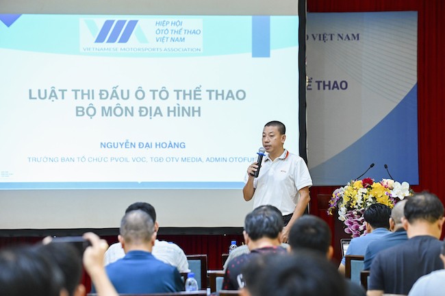 Tổ chức thành công khoá tập huấn trọng tài ô tô thể thao đầu tiên tại Việt Nam VMA tổ chức thành công khoá tập huấn trọng tài ô tô thể thao đầu tiên tại Việt Nam