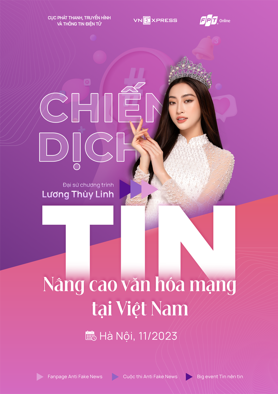 Chiến dịch chống tin giả chính thức phát động Chiến dịch chống tin giả chính thức phát động