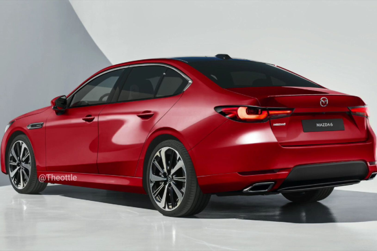 Mazda 6 thế hệ mới lộ diện Mazda 6 thế hệ mới lộ diện