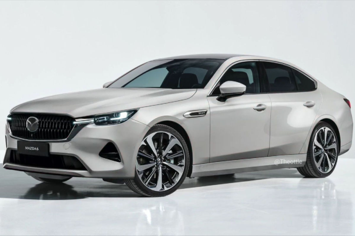 Mazda 6 thế hệ mới lộ diện Mazda 6 thế hệ mới lộ diện