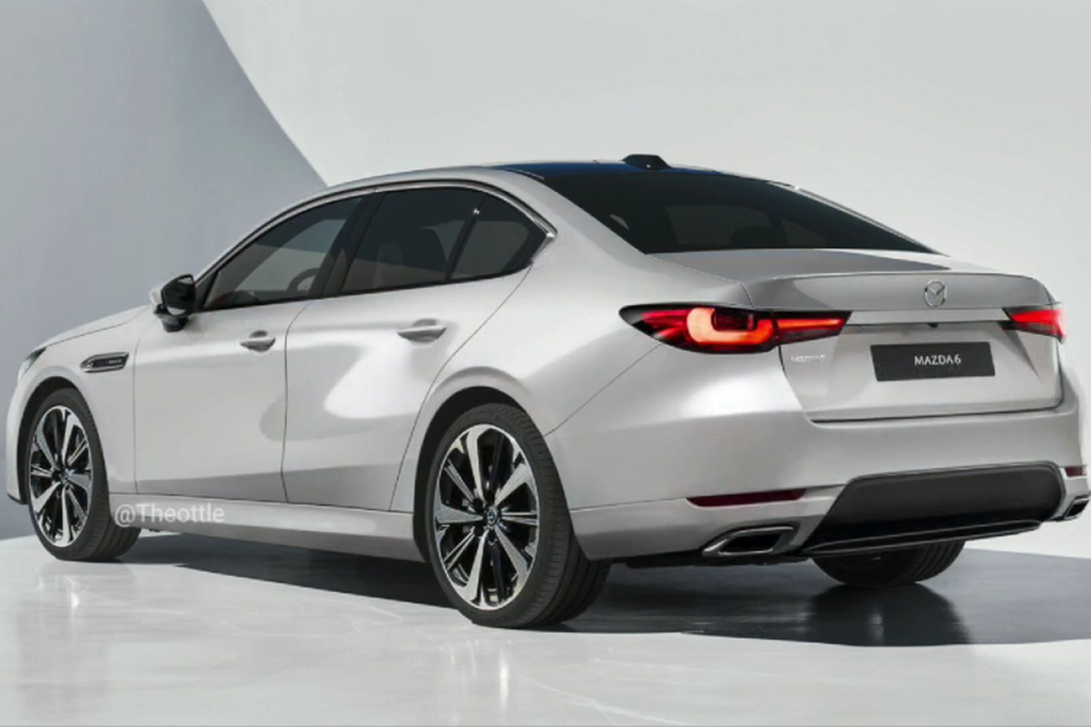 Mazda 6 thế hệ mới lộ diện Mazda 6 thế hệ mới lộ diện