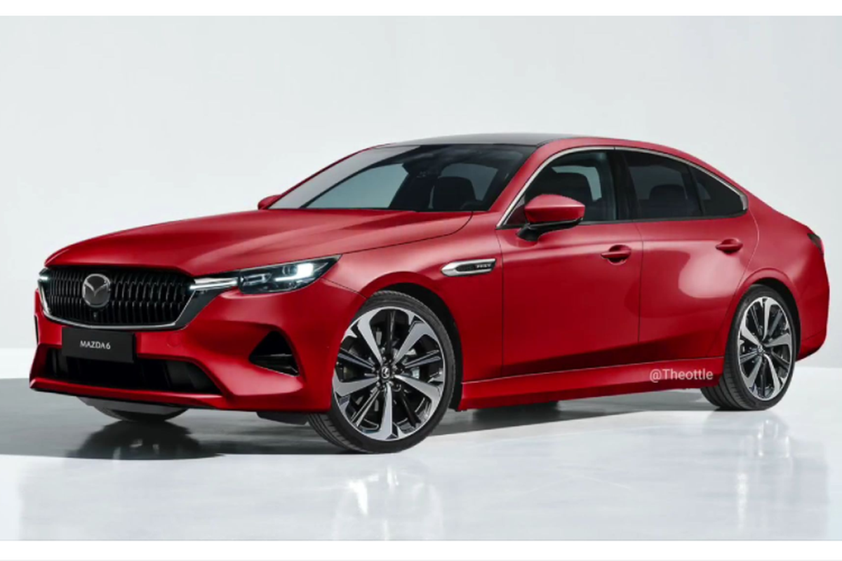 Mazda 6 thế hệ mới lộ diện Mazda 6 thế hệ mới lộ diện