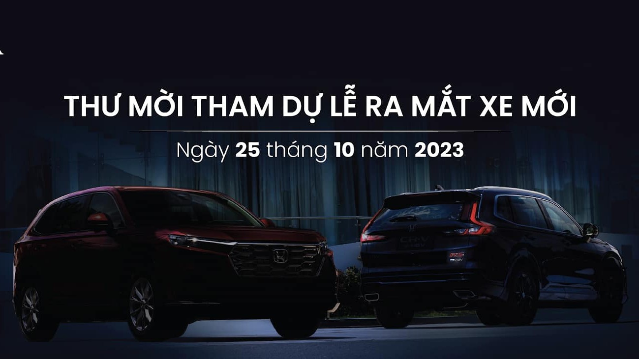Honda CR-V ra mắt ngày 25/10 tới đây
