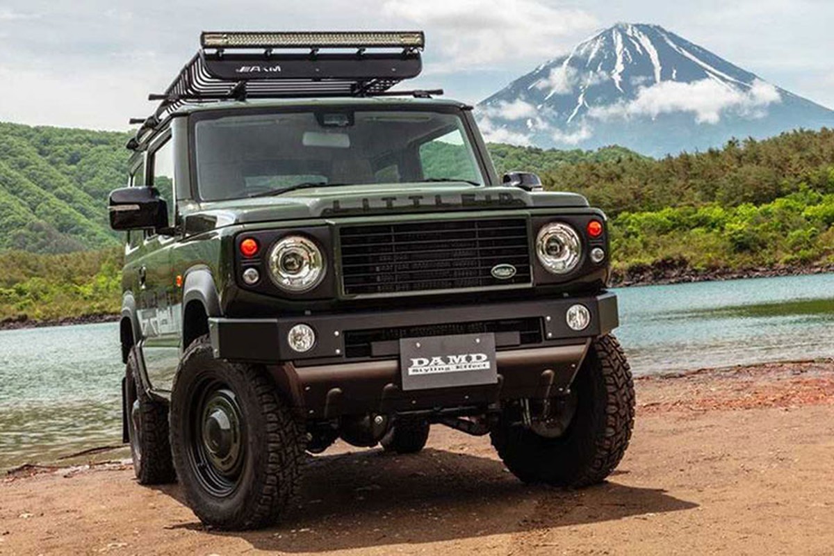 Suzuki Jimny độ ngầu như Land Rover Defender Suzuki Jimny độ ngầu như Land Rover Defender