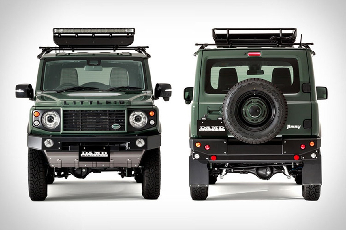 Suzuki Jimny độ ngầu như Land Rover Defender Suzuki Jimny độ ngầu như Land Rover Defender