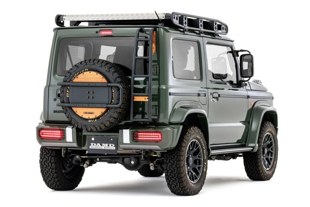 Suzuki Jimny độ ngầu như Land Rover Defender Suzuki Jimny độ ngầu như Land Rover Defender
