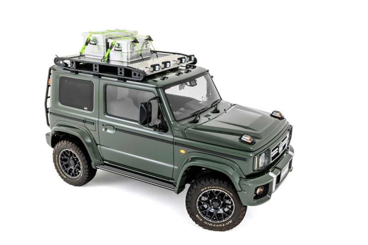 Suzuki Jimny độ ngầu như Land Rover Defender Suzuki Jimny độ ngầu như Land Rover Defender