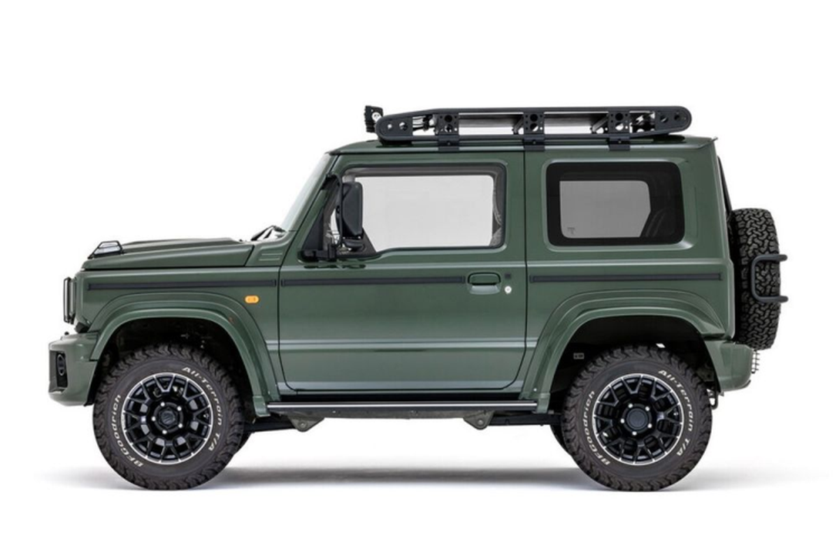 Suzuki Jimny độ ngầu như Land Rover Defender Suzuki Jimny độ ngầu như Land Rover Defender