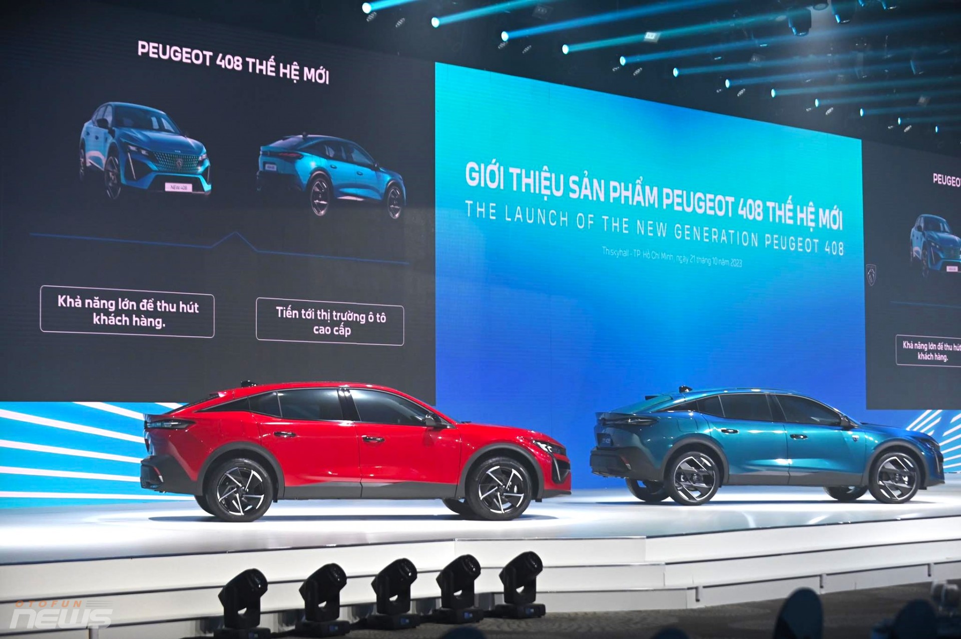 Peugeot 408 2023 ra mắt