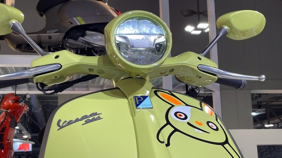 Vespa 946 phiên bản Thỏ châu Á đầu tiên tại Việt Nam đã có chủ Vespa 946 phiên bản Thỏ châu Á đầu tiên tại Việt Nam đã có chủ