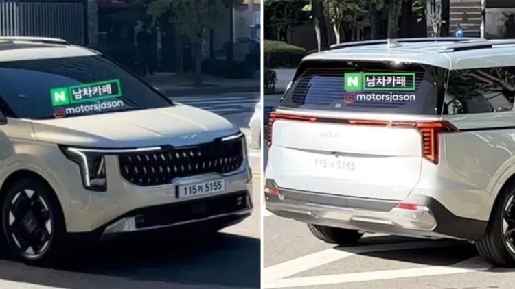 Bắt gặp Kia Carnival 2024 lăn bánh trên đường phố Bắt gặp Kia Carnival 2024 lăn bánh trên đường phố