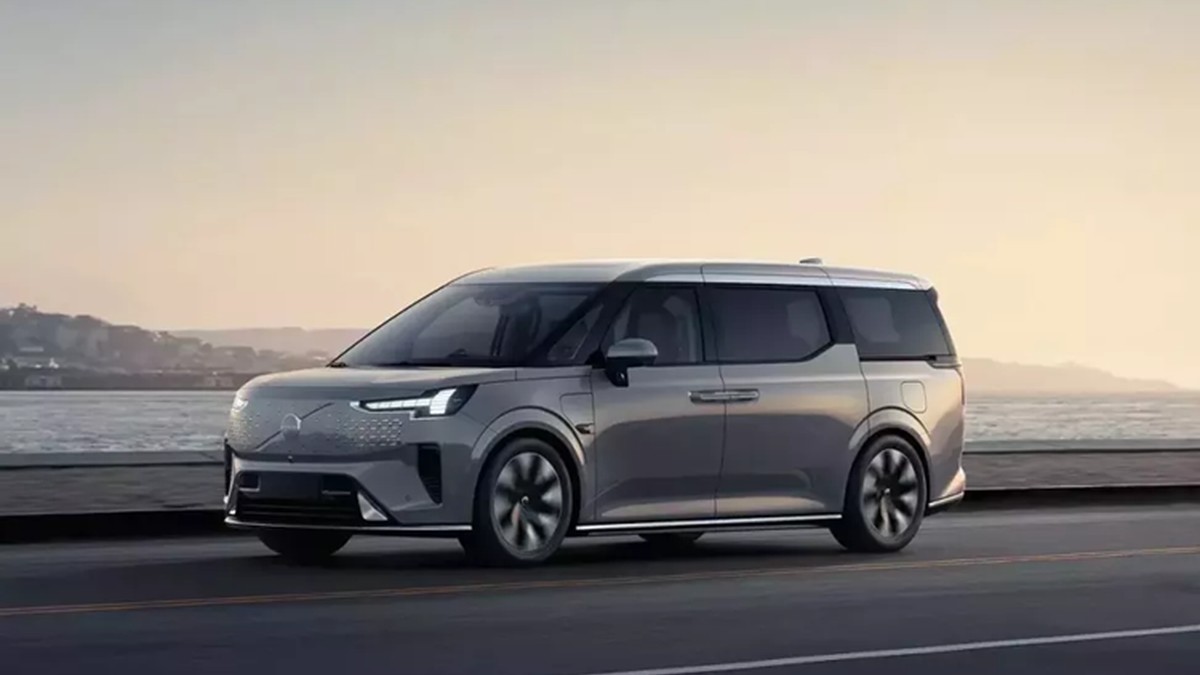 Cận cảnh Volvo EM90 - Mẫu MPV điện đầu tiên của hãng xe Thụy Điển