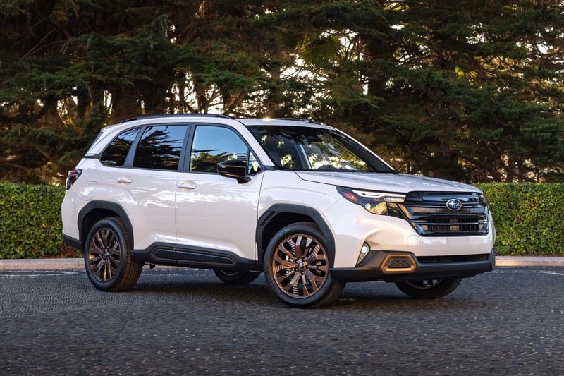 Subaru Forester 2025 trình làng với cấu trúc khung gầm cứng hơn Subaru Forester 2025 trình làng với cấu trúc khung gầm cứng hơn