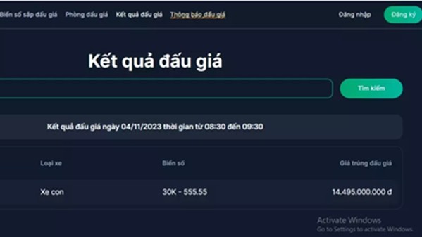 Biển 30K-555.55 có giá đắt hơn cả Lamborghini Urus