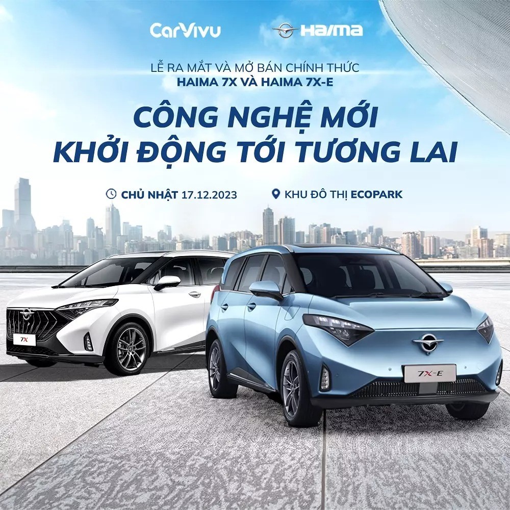 Hãng ô tô Trung Quốc Haima chốt lịch ra mắt tại Việt Nam vào ngày 17/12 Hãng ô tô Trung Quốc Haima chốt lịch ra mắt tại Việt Nam vào ngày 17/12