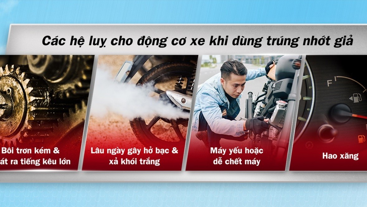 “Nhớt thật - nhớt giả”, thực trạng nan giải của thị trường nhớt Việt