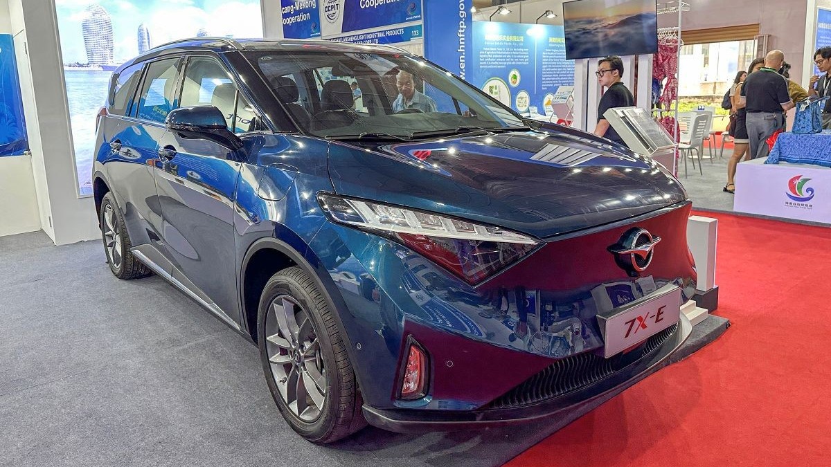 MPV thuần điện Haima 7X-E lộ diện trước ngày ra mắt