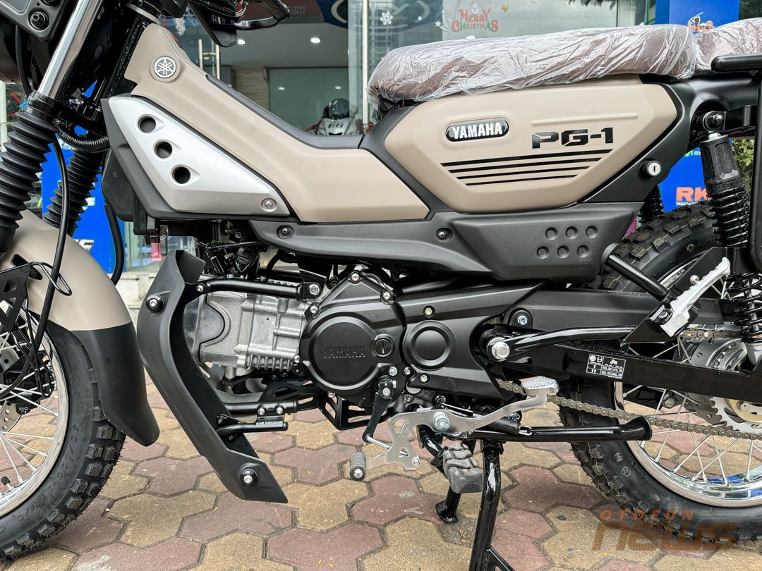 Chi tiết mẫu xe máy Yamaha PG-1 tại đại lý, đối thủ Honda CrossCub Chi tiết mẫu xe máy Yamaha PG 1 tại đại lý, đối thủ Honda CrossCub