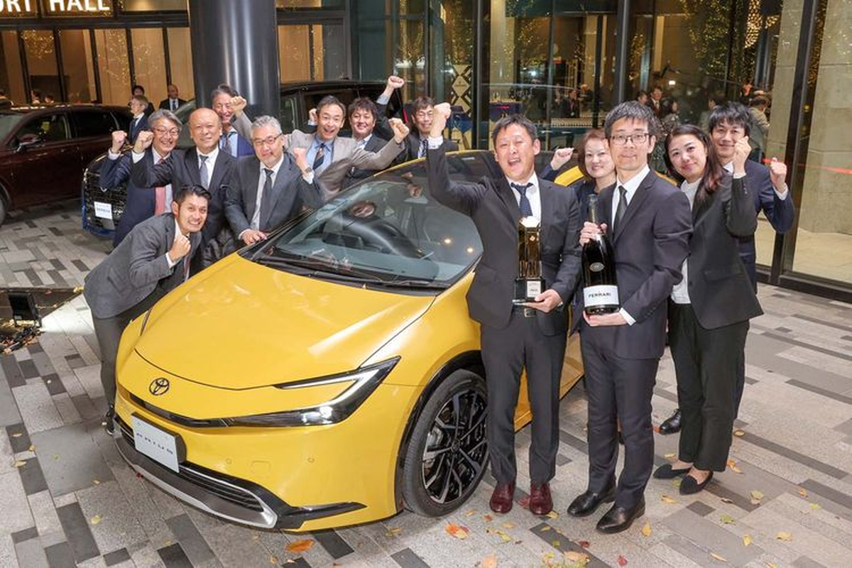 Toyota Prius thế hệ mới thắng giải xe của năm 2024 tại Nhật Bản Toyota Prius thế hệ mới thắng giải xe của năm 2024 tại Nhật Bản
