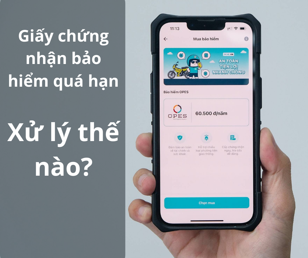 Giấy chứng nhận bảo hiểm bắt buộc quá hạn mất một ngày xử lý được không? Giấy chứng nhận bảo hiểm bắt buộc quá hạn mất một ngày xử lý được không?