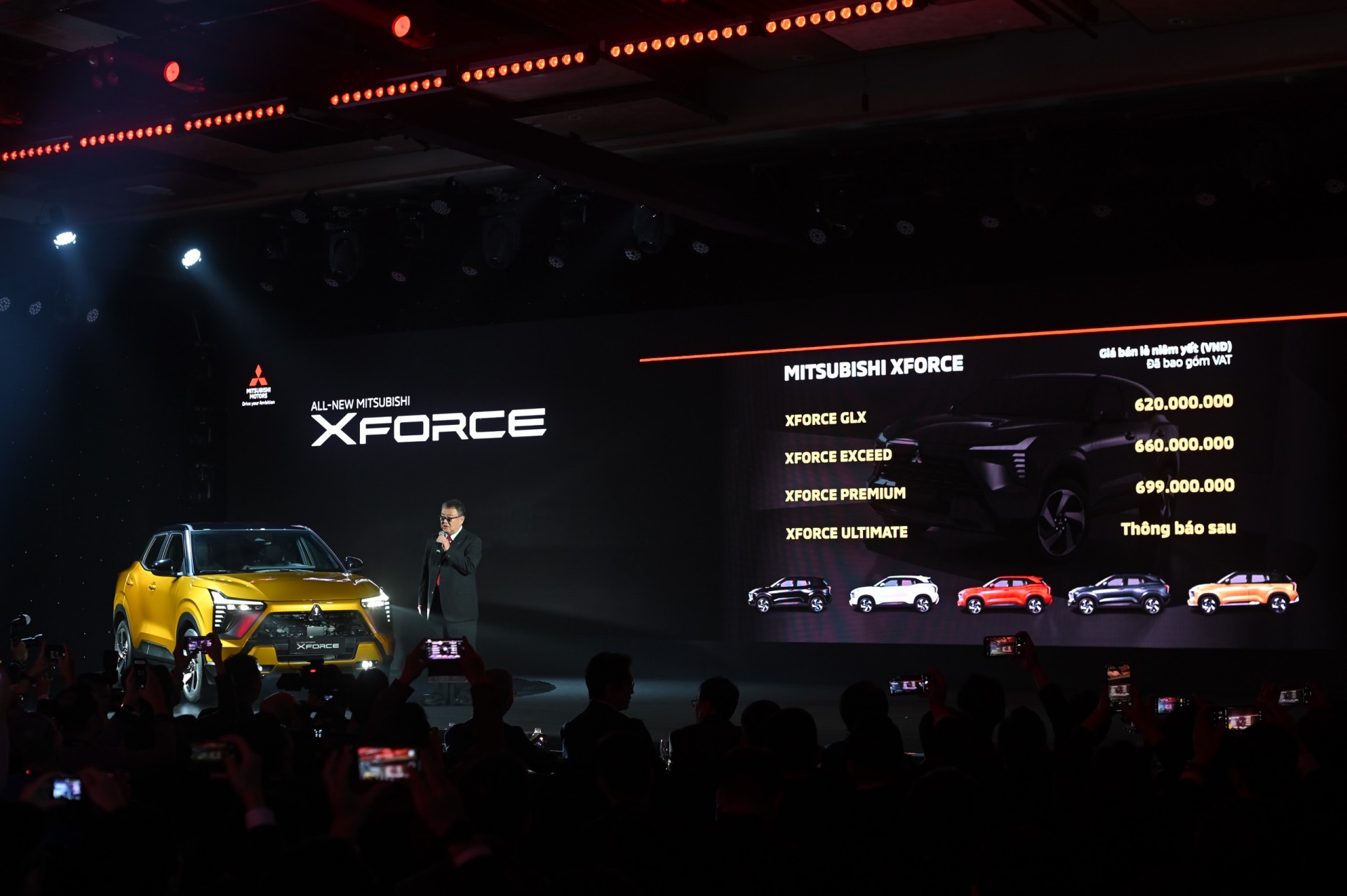 Giá lăn bánh Mitsubishi Xforce vừa ra mắt