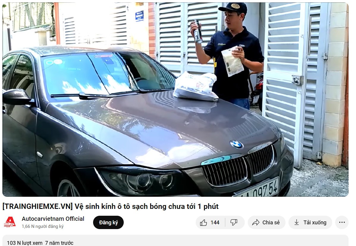 Youtuber tố nhãn hàng dung dịch vệ sinh ô tô Xwash quảng cáo sai sự thật Youtuber tố nhãn hàng dung dịch vệ sinh ô tô Xwash quảng cáo sai sự thật