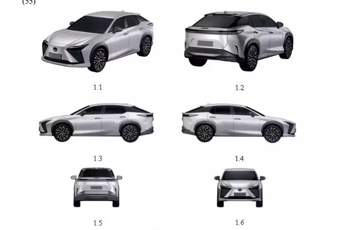 Lexus RZ đăng ký bảo hộ tại Việt Nam Lexus RZ đăng ký bảo hộ tại Việt Nam