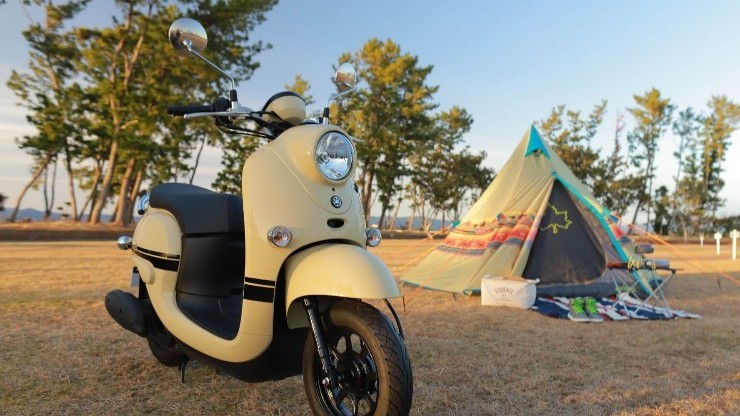 Yamaha Nhật Bản tung mẫu xe ga mới cạnh tranh Honda Scoopy
