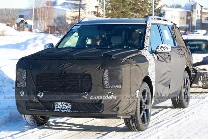 Hyundai Palisade 2026 lần đầu lộ ảnh nội thất Hyundai Palisade 2026 lần đầu lộ ảnh nội thất