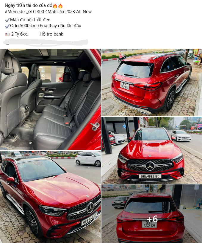 Mercedes-Benz GLC 300 2023 mất hơn 500 triệu đồng sau lăn bánh 5.000 km Mercedes-Benz GLC 300 2023 mất hơn 500 triệu đồng sau lăn bánh 5.000 km
