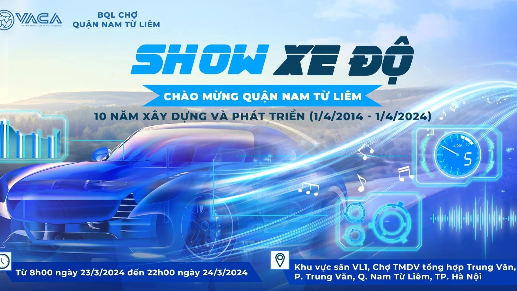 Đi xem Show Xe Độ tại quận Nam Từ Liêm – Hà Nội
