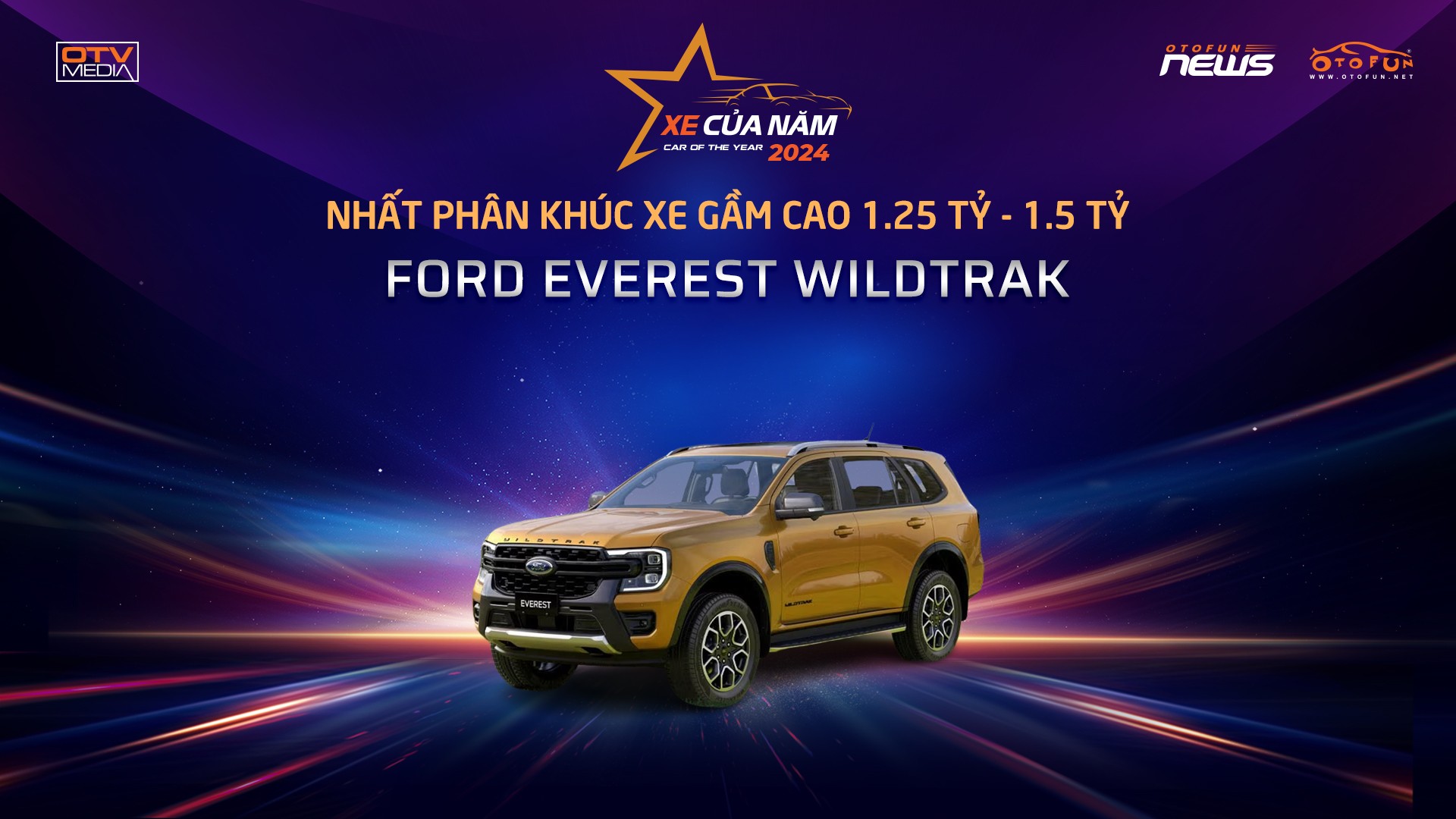 [XE CỦA NĂM 2024] Giám khảo đánh giá Everest Wildtrak đẹp, chạy ổn nhưng nội thất chưa 'ngon'