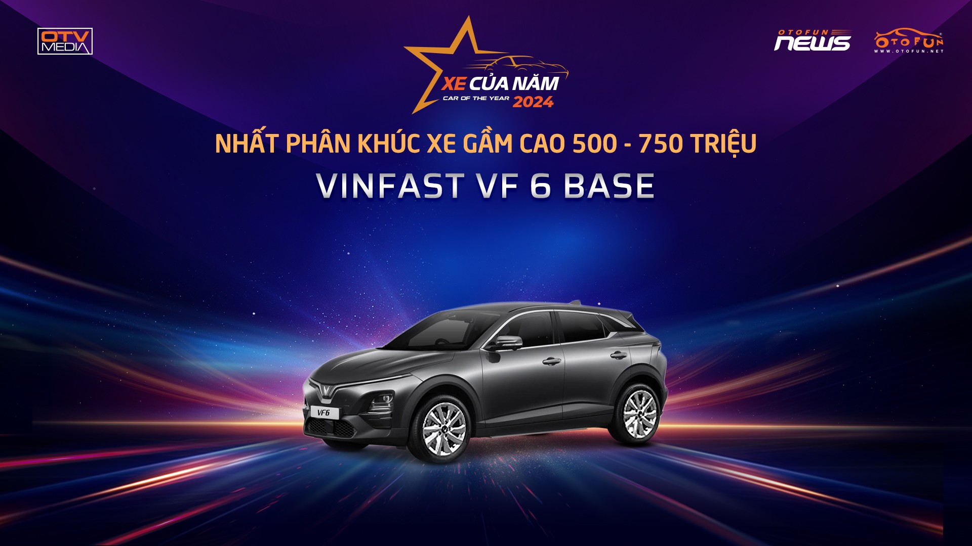 Giải thưởng XE CỦA NĂM 2024 tìm ra chủ nhân mới Giải thưởng XE CỦA NĂM 2024 tìm ra chủ nhân mới