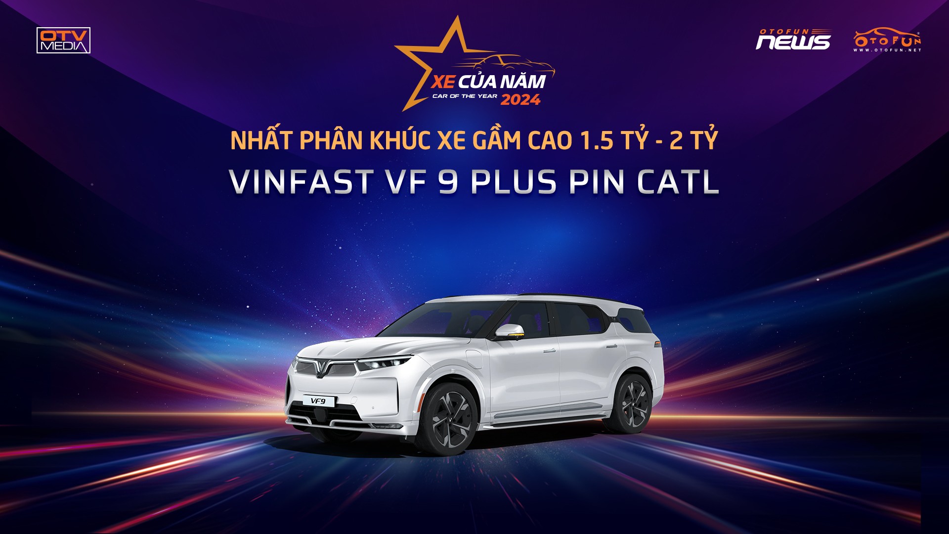 Giải thưởng XE CỦA NĂM 2024 tìm ra chủ nhân mới Giải thưởng XE CỦA NĂM 2024 tìm ra chủ nhân mới
