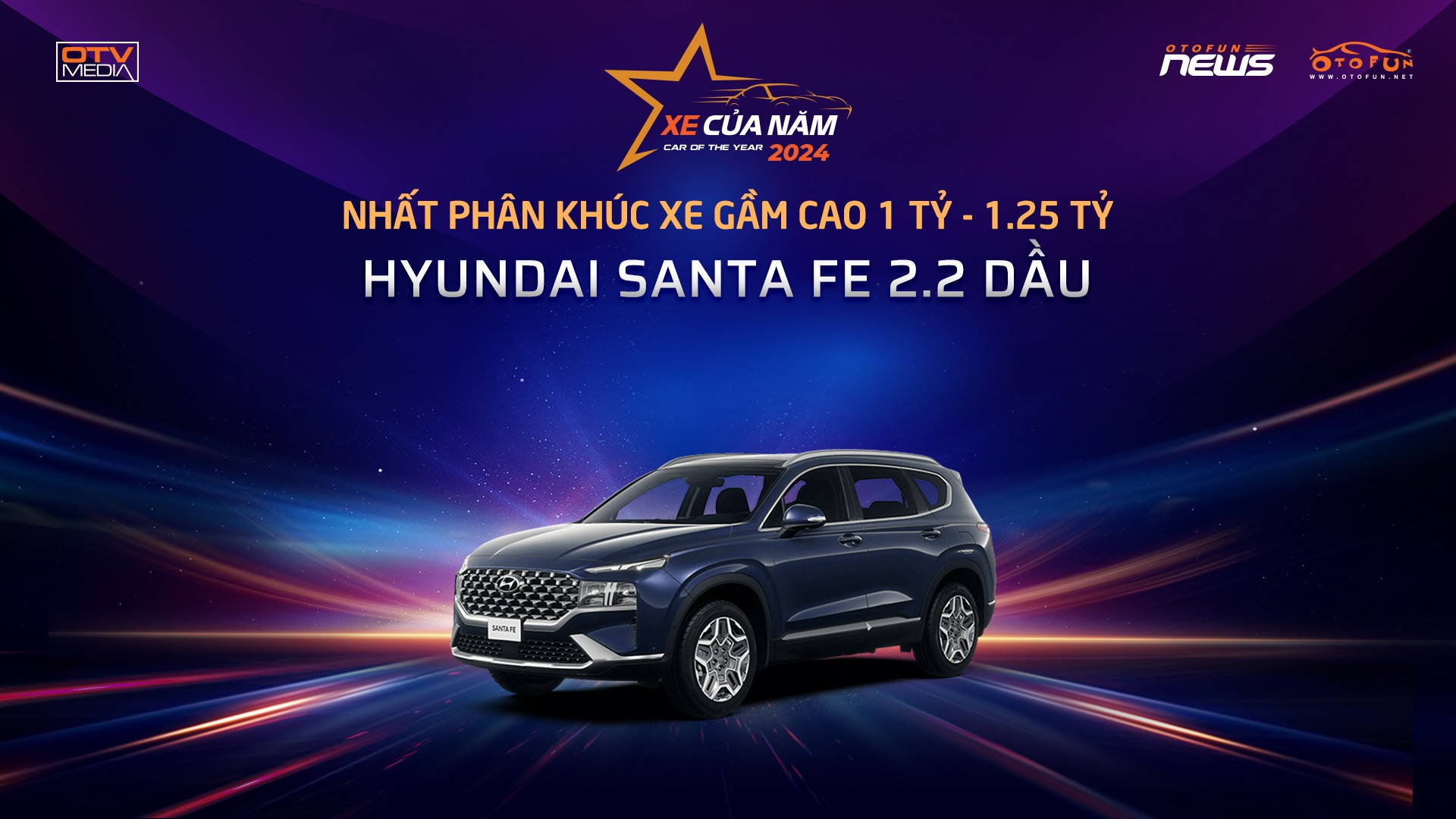 Giải thưởng XE CỦA NĂM 2024 tìm ra chủ nhân mới Giải thưởng XE CỦA NĂM 2024 tìm ra chủ nhân mới