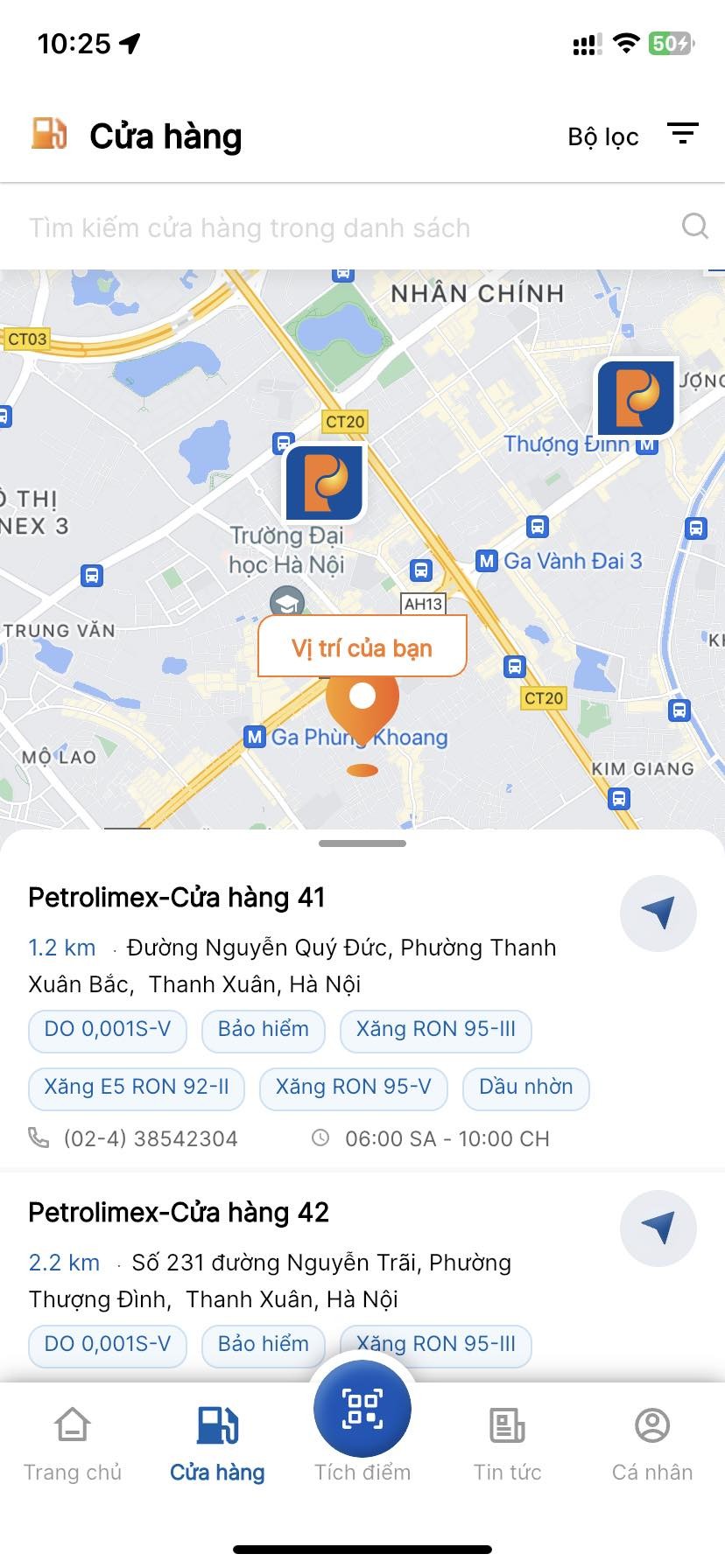 Những địa điểm bán dầu 0.001S mà khách hàng mua xe đạt chuẩn Euro5 cần nắm rõ