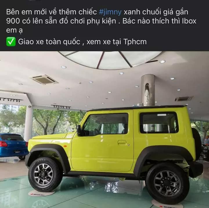 Suzuki Jimny vừa ra mắt đã khan hàng Suzuki Jimny vừa ra mắt đã khan hàng