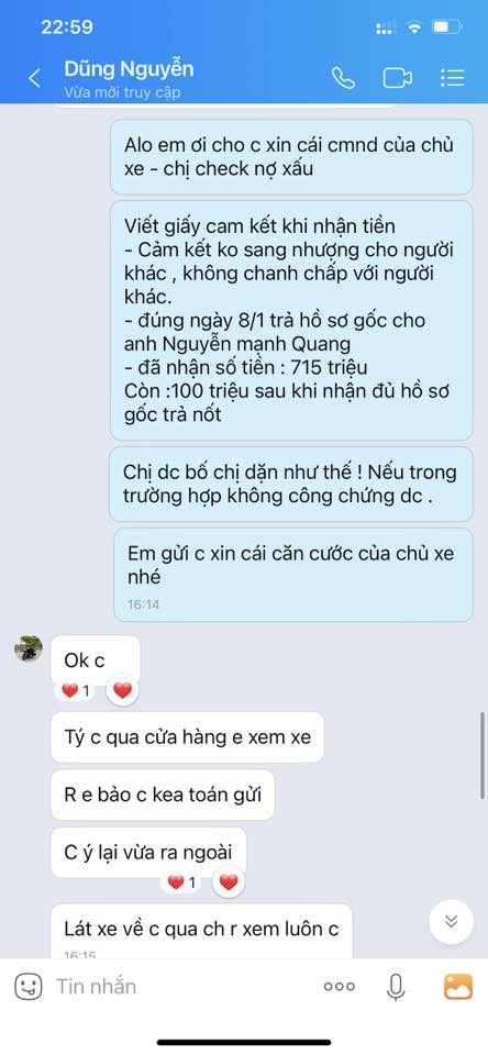 Bị lừa mua xe đã Bị lừa mua xe đã