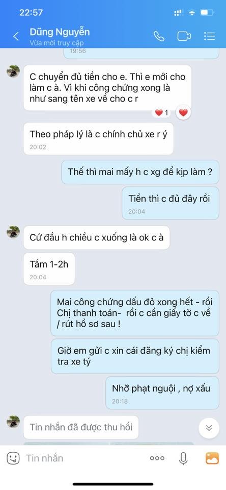Bị lừa mua xe đã Bị lừa mua xe đã