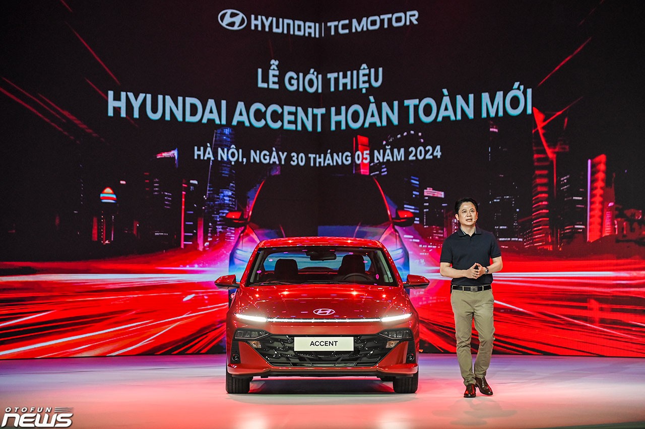Cận cảnh Hyundai Accent 2024 thế hệ mới: Ngoại thất lột xác, động cơ nâng cấp, giá bán hấp dẫn nhất phân khúc sedan hạng B Cận cảnh Hyundai Accent 2024 thế hệ mới: Ngoại thất lột xác, động cơ nâng cấp, giá bán hấp dẫn nhất phân khúc sedan hạng B
