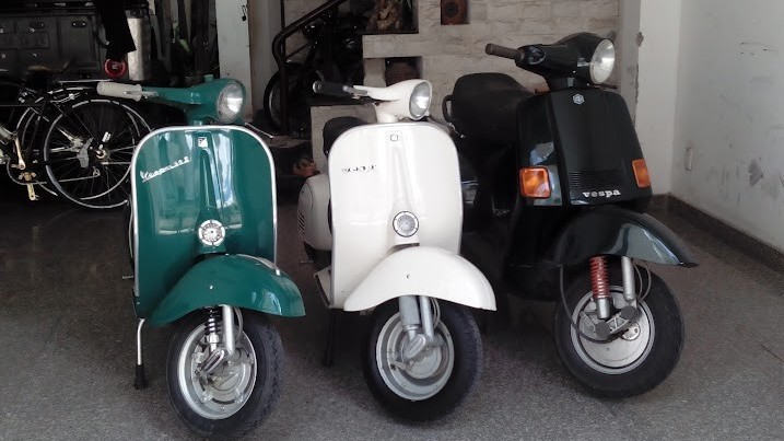 Tay chơi xe cổ Sài Thành đánh giá về các đời xe Vespa