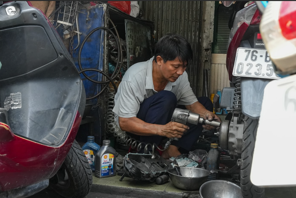 Shell và nỗ lực đồng hành cùng cộng đồng thợ máy Shell và nỗ lực đồng hành cùng cộng đồng thợ máy
