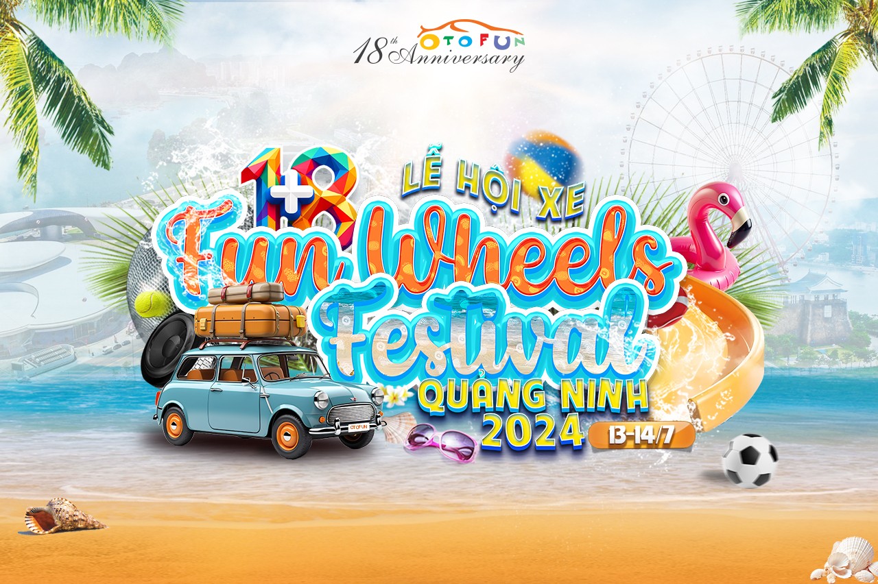 fun wheels festival ha long 2024 le hoi xe giai dua o to gymkhana