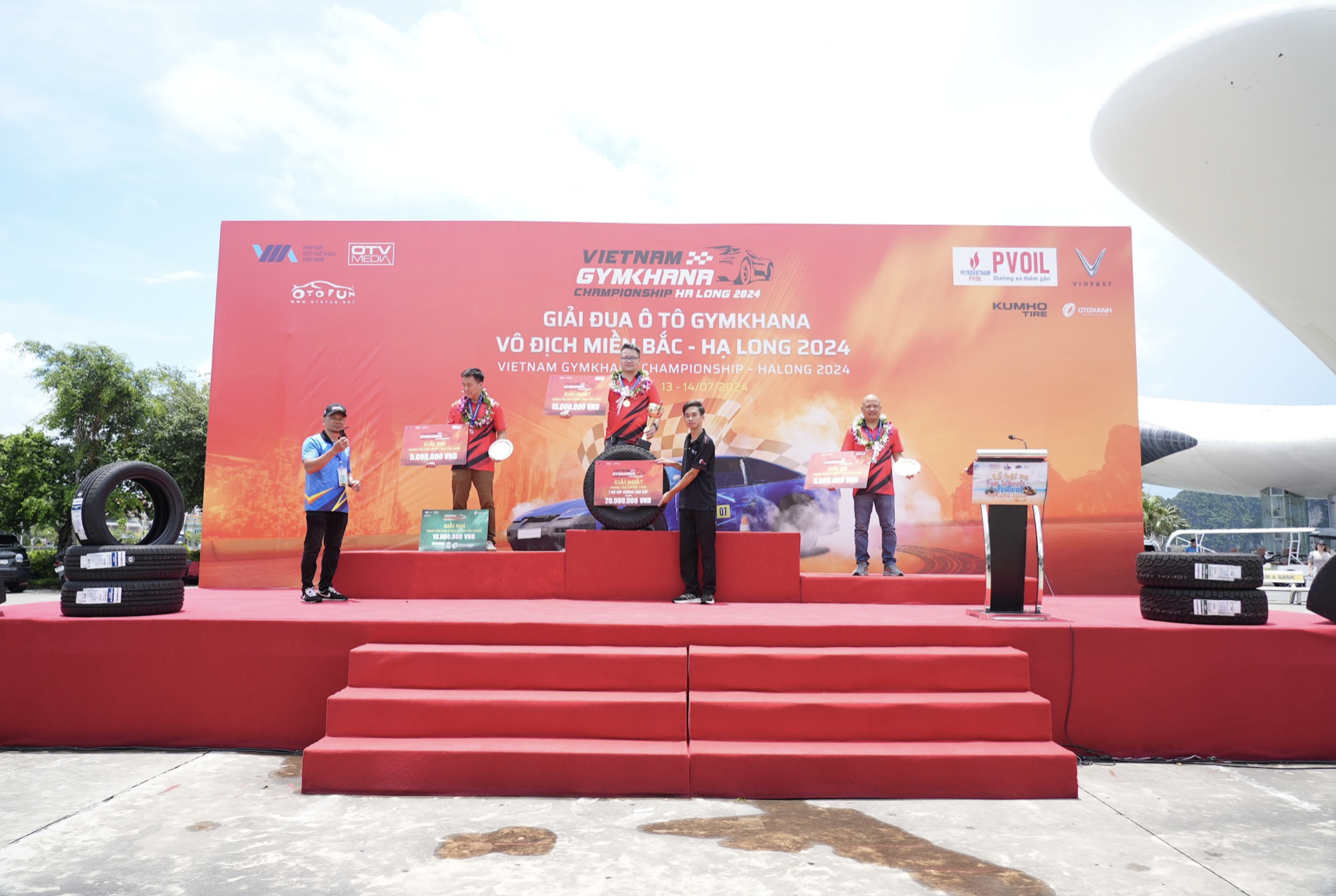 Bài phát biểu của đại diện Hiệp hội Ô tô Thể thao Việt Nam tại Giải đua Ô tô Gymkhana Vô địch Miền Bắc - Hạ Long 2024