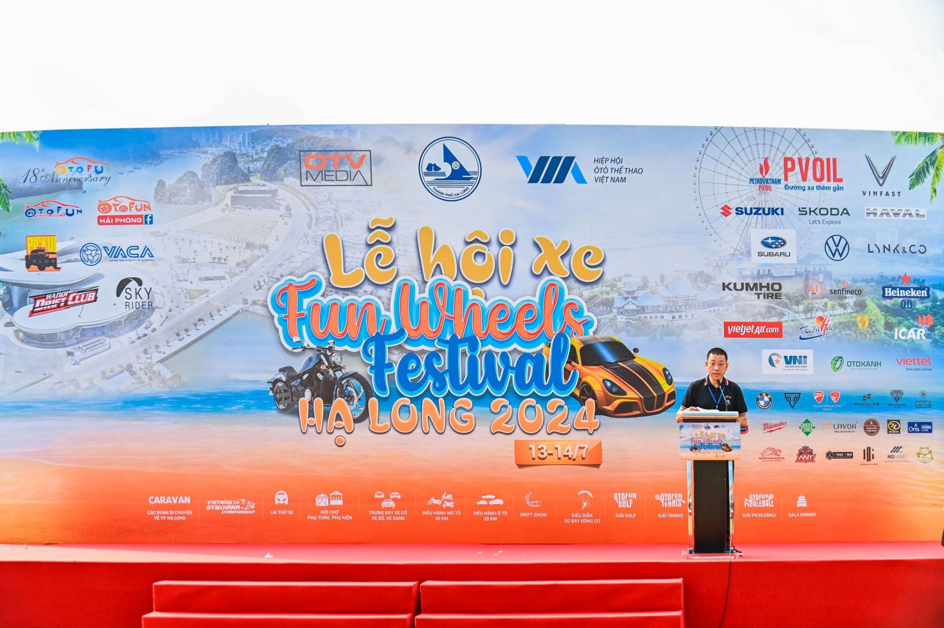 Lễ hội xe - Fun Wheels Festival Hạ Long 2024 chính thức khai mạc Lễ hội xe - Fun Wheels Festival Hạ Long 2024 chính thức khai mạc