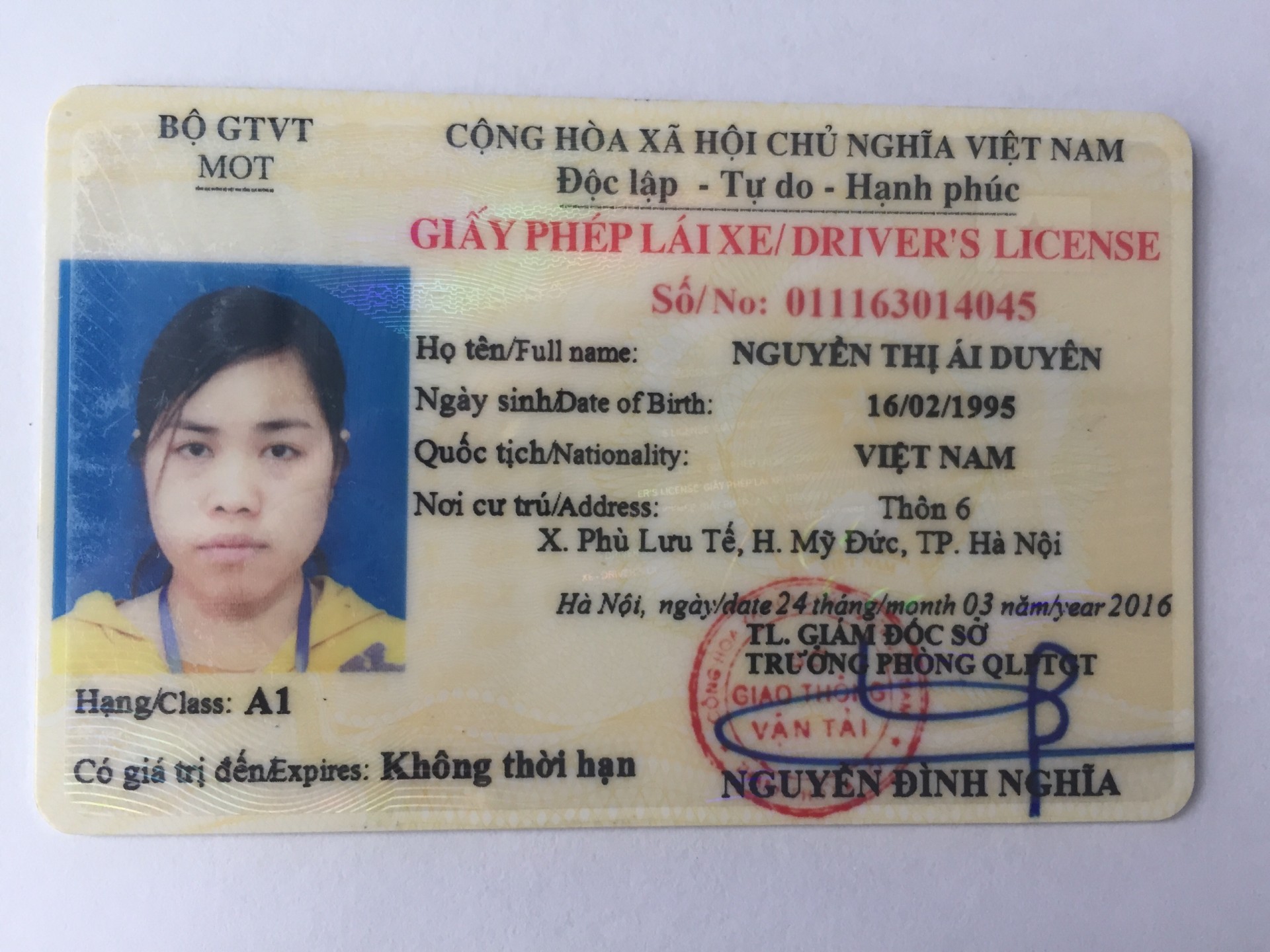 các loại bằng lái xe máy các loại bằng lái xe máy