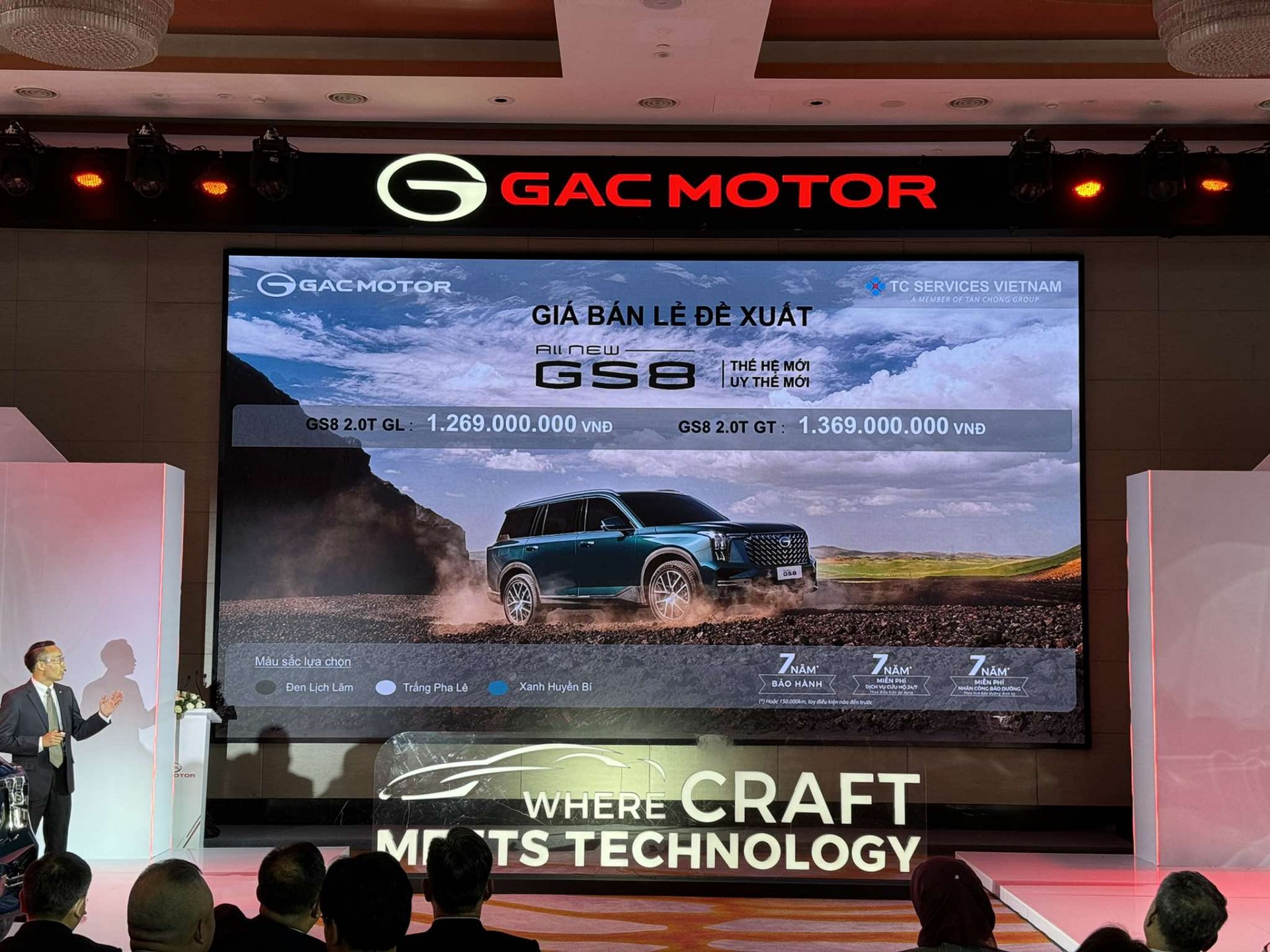 Giá xe GAC M8 và GAC GS8 chính thức được công bố, từ 1,269 tỷ đồng Giá xe GAC M8 và GAC GS8 chính thức được công bố, từ 1,269 tỷ đồng