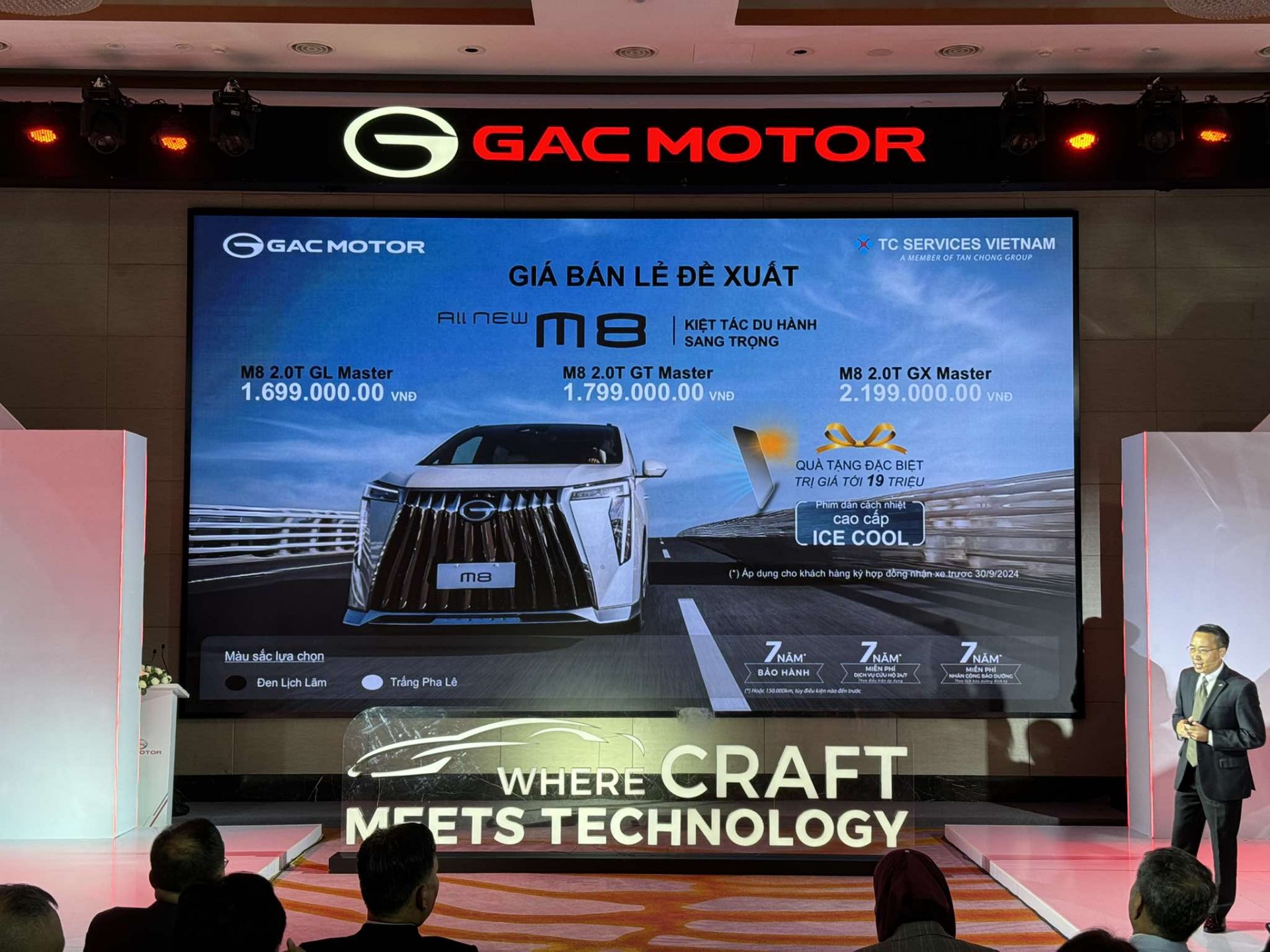 Giá xe GAC M8 và GAC GS8 chính thức được công bố, từ 1,269 tỷ đồng Giá xe GAC M8 và GAC GS8 chính thức được công bố, từ 1,269 tỷ đồng